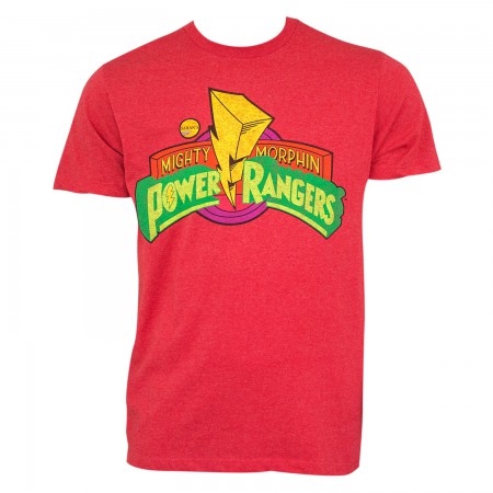 Power Rangers Men's Red T-Shirt