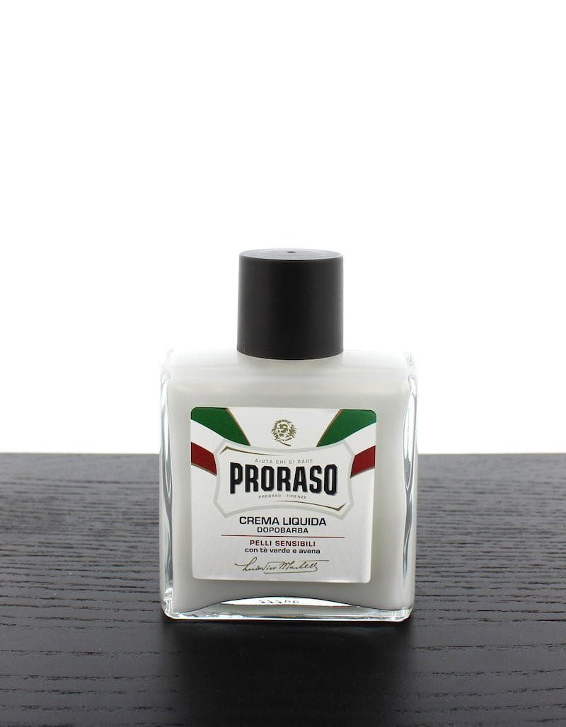 Proraso Alcohol Free Aftershave Balm, Green Tea and Oat, 100ml