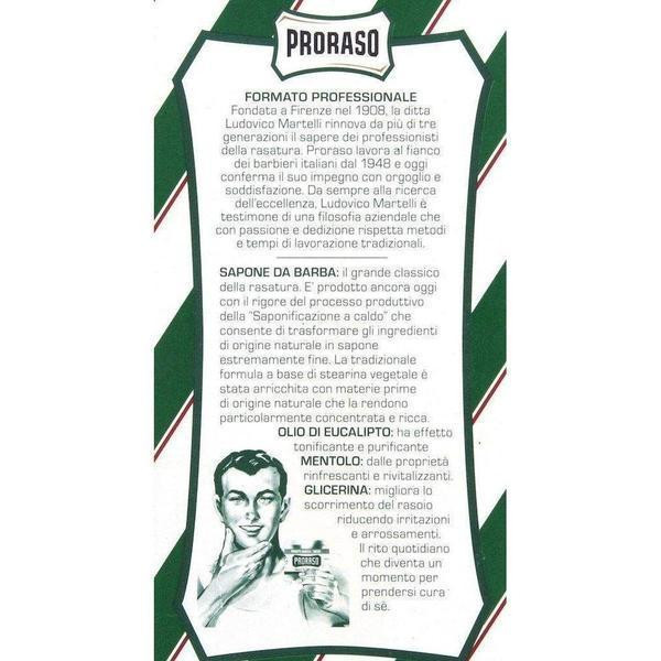 Product image 3 for Proraso Professional Shaving Cream Tube, 500ml, Barber Supply
