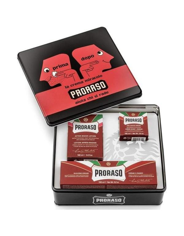 Product image 0 for Proraso Vintage Prima Dopo Tin: Nourish Shaving Kit