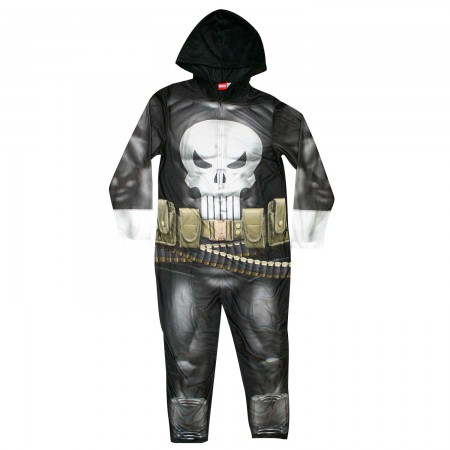 Punisher Pajama Union Suit Men's Costume