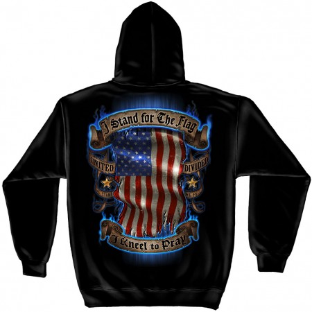 Patriotic I Stand for the Flag Hoodie