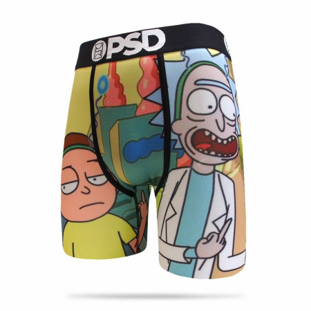 Rick and Morty 2 Birds Men's Boxer Briefs