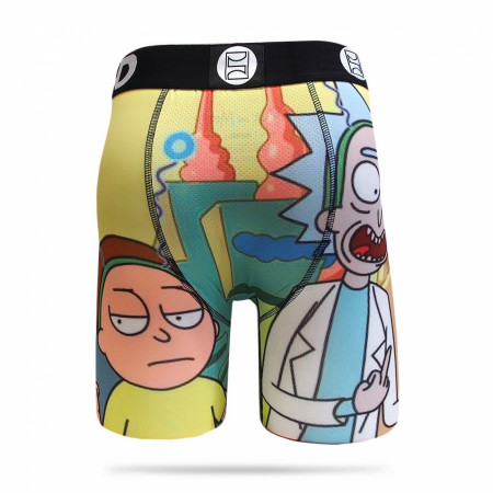 Rick and Morty 2 Birds Men's Boxer Briefs