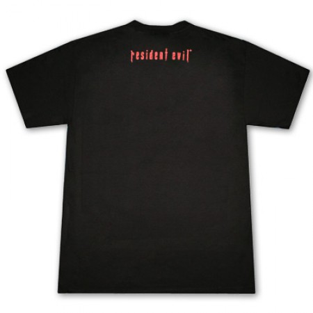 Resident Evil Umbrella Logo Black Graphic Tee Shirt