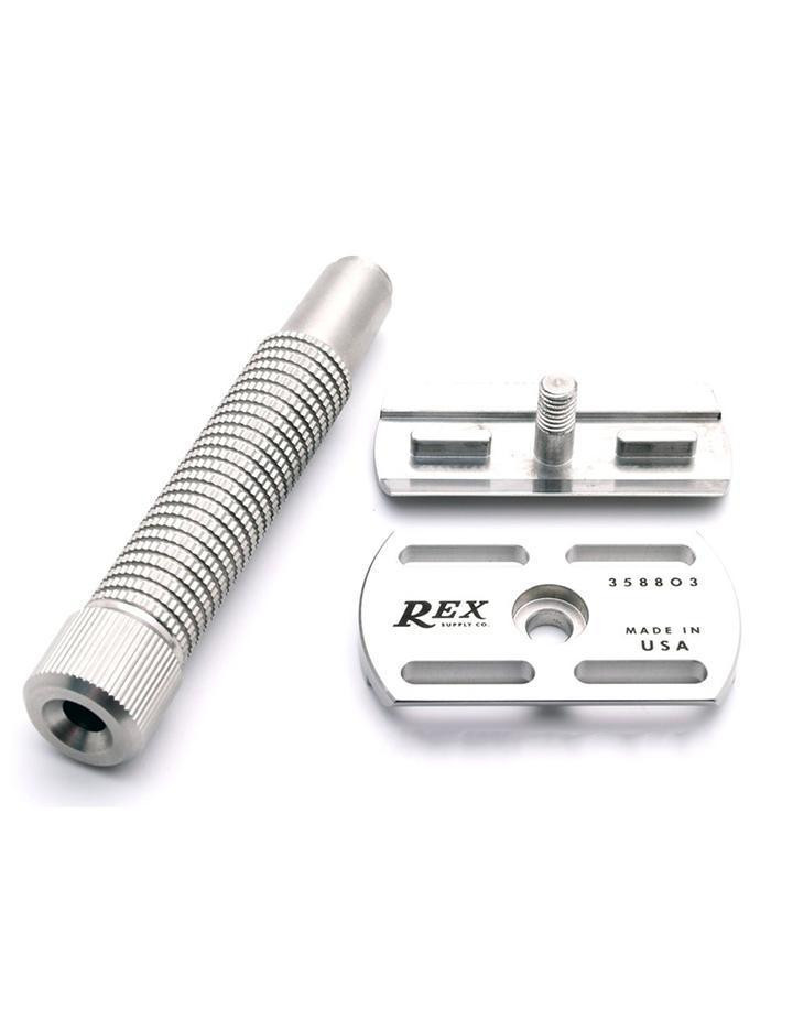 Product image 3 for Rex Supply Co. Envoy Stainless Steel DE Safety Razor