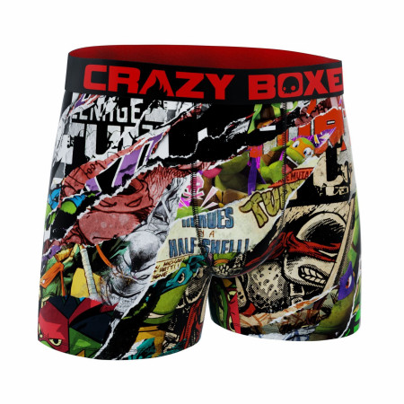 Crazy Boxers Teenage Mutant Ninja Turtles Comic Strips Boxer Briefs