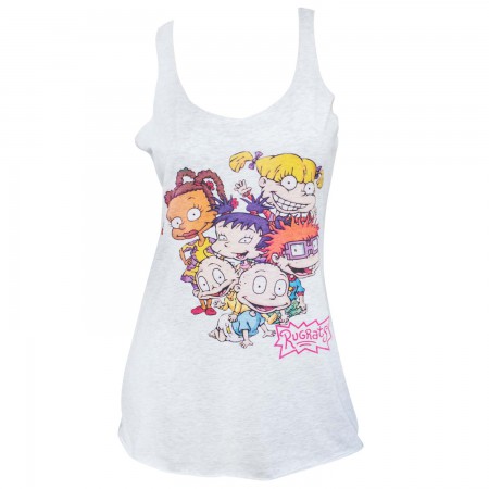 Rugrats Women's White Cast Tank Top