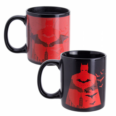 DC Comics The Batman 10oz Heat Change Ceramic Mug
