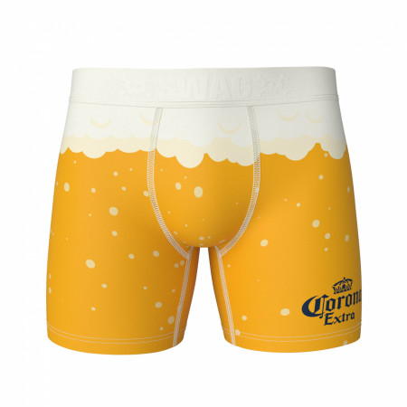 Corona Extra Foam and Suds Beer Can Boxer Briefs