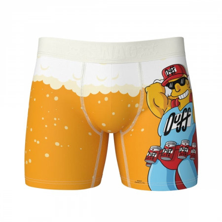 The Simpsons Duff Man Swag Boxer Briefs