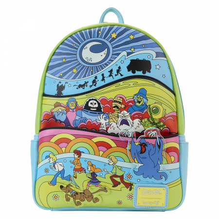 Scooby-Doo Psychedelic Monsters Mini Backpack by Loungefly