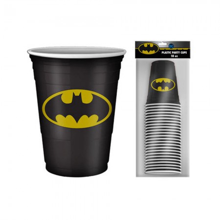 Batman 20 Pack Disposable Beer Pong Cups