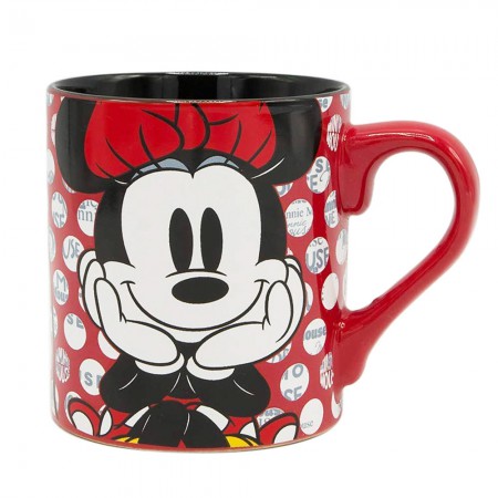 Minnie Mouse Polka Dot Design 14 Ounce Mug