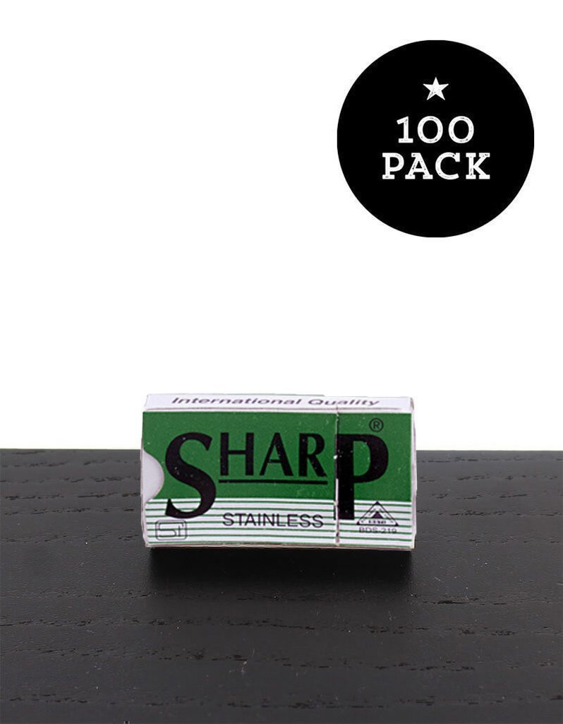 Product image 1 for SHARP Stainless Steel  Double Edge Razor Blades