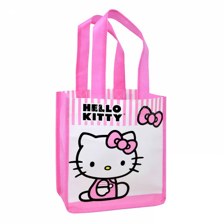 Hello Kitty Pretty in Pink Eco Friendly Woven Tote Bag
