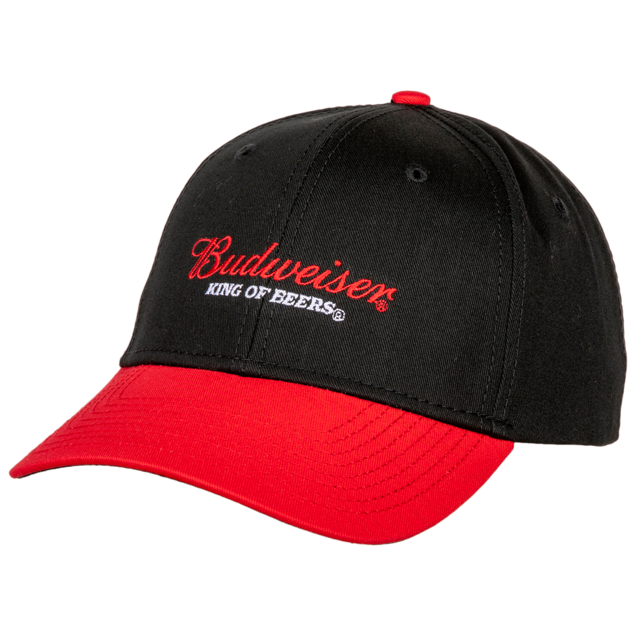 Budweiser King Of Beers Logo Adjustable Velcro Hat