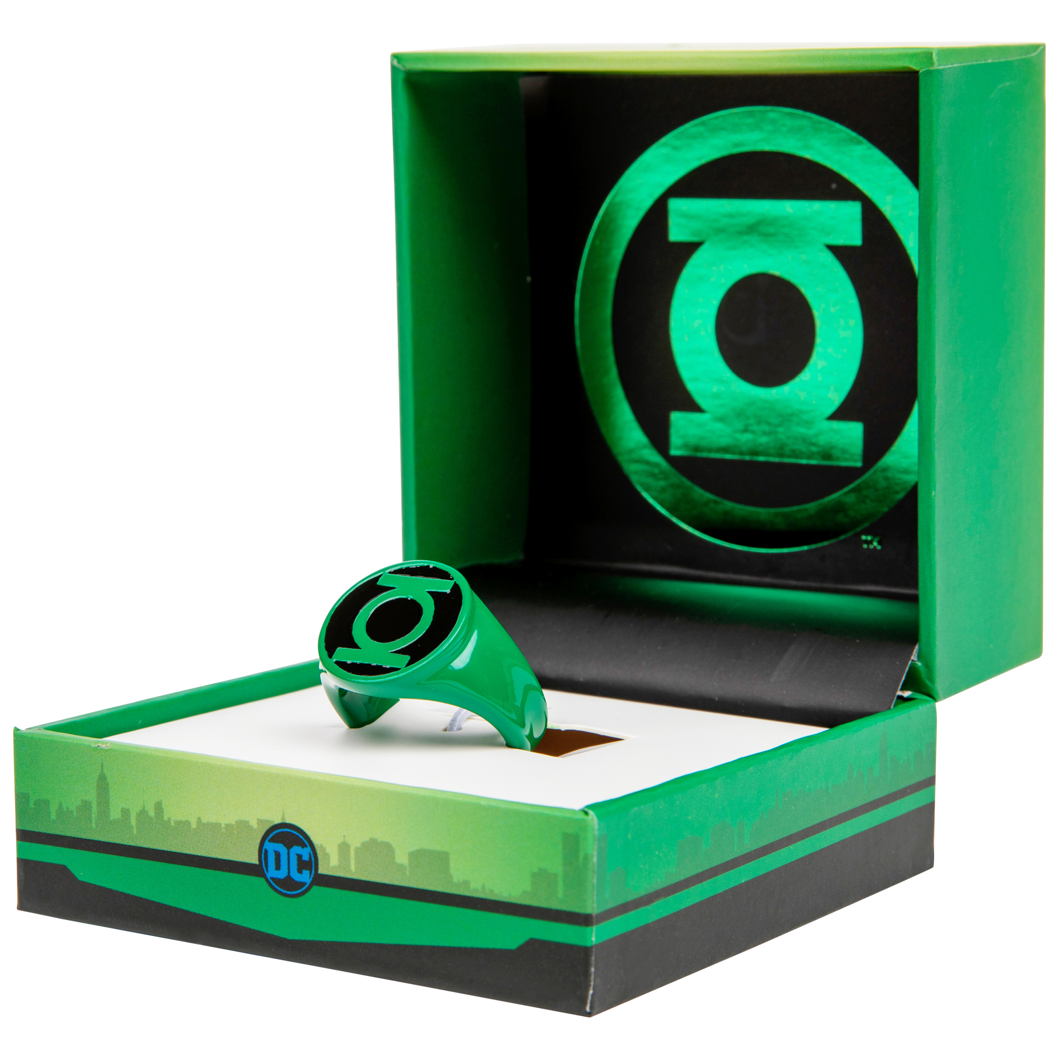 Green Lantern Green and Black Power Ring