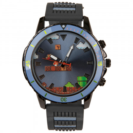 Super Mario Nintendo Watch with Silicone Band