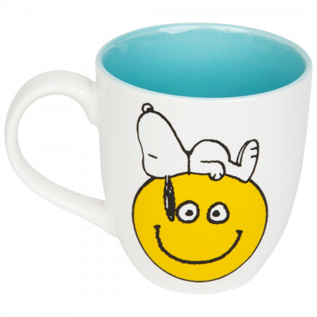 Peanuts Snoopy Smiley Face 18oz Ceramic Mug