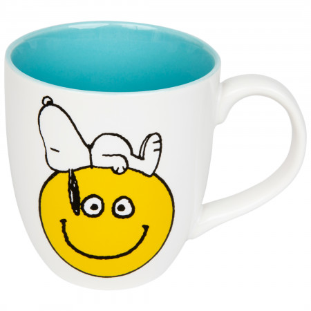 Peanuts Snoopy Smiley Face 18oz Ceramic Mug