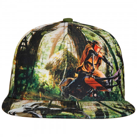 Star Wars Episode 6 Endor Battle Scene New Era 59Fifty Fitted Hat