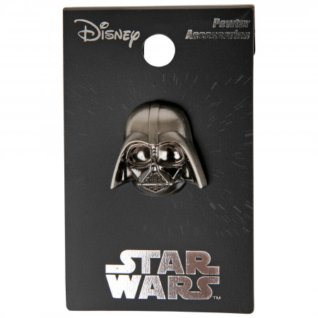 Star Wars Darth Vader Helmet Pewter Lapel Pin