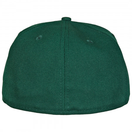Star Wars Mandalorian Mudhorn Sigil Green New Era 59Fifty Fitted Hat