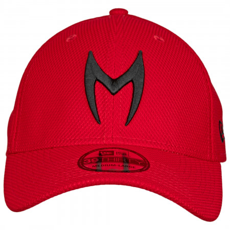 Scarlet Witch Symbol Diamond Tech New Era 39Thirty Fitted Hat
