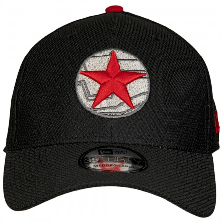 The Winter Soldier Classic Symbol New Era 39Thirty Flex Fitted Hat