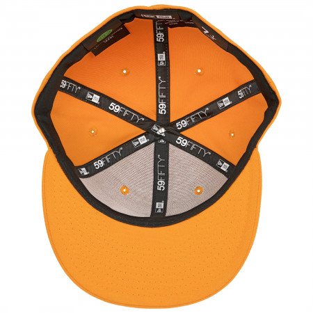 Orange Lantern Color Block New Era 59Fifty Fitted Hat