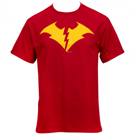 Dark Night Metal Batman Red Death Symbol T-Shirt