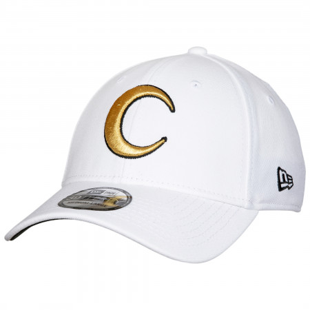 Moon Knight Gold with Outline Symbol New Era 39Thirty Fitted Hat