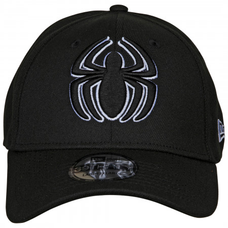 Spider-Man 3D Symbol Black 39Thirty Baseball Cap