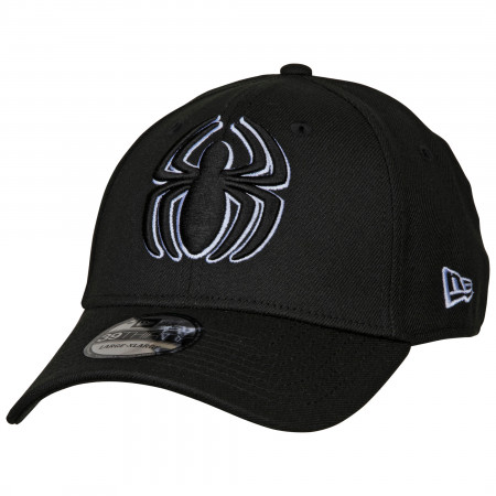 Spider-Man 3D Symbol Black 39Thirty Baseball Cap