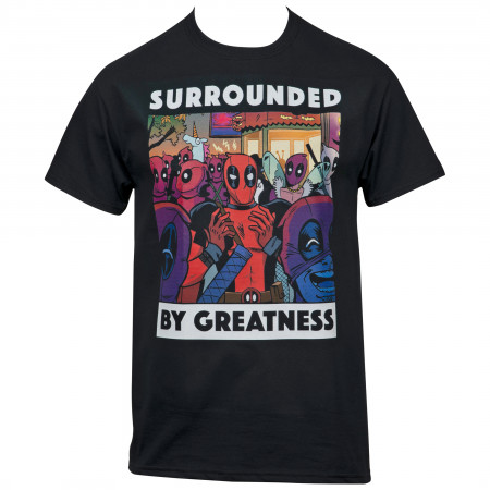 Marvel Deadpool I'm Surrounded By Idiots T-shirt