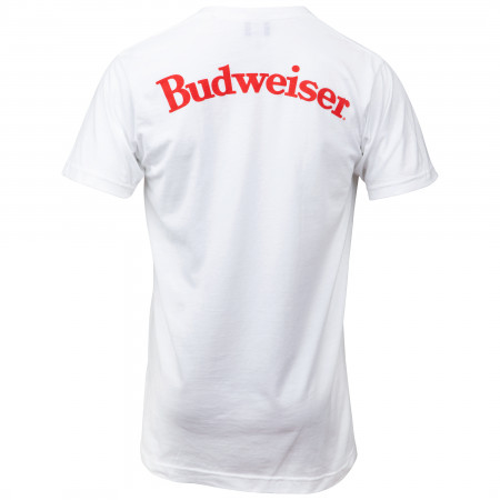 Budweiser King of Beers Front and Back Print T-Shirt