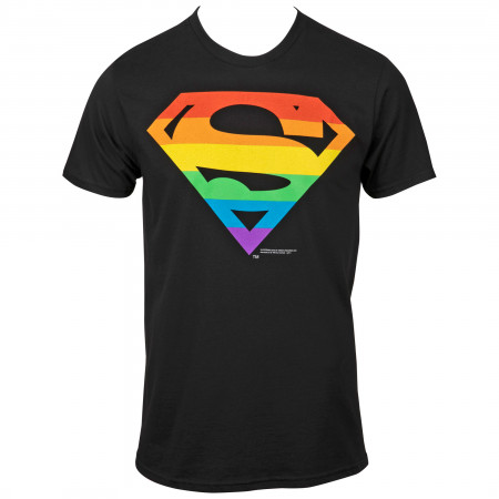 Superman Rainbow Symbol T-Shirt