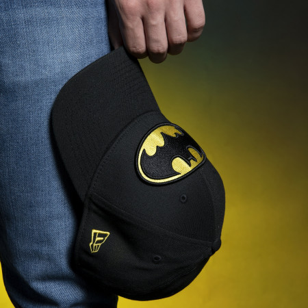 Batman Classic Symbol Color Block New Era 39Thirty Fitted Hat