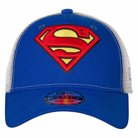 Superman Symbol Trucker New Era 9Forty Adjustable Hat