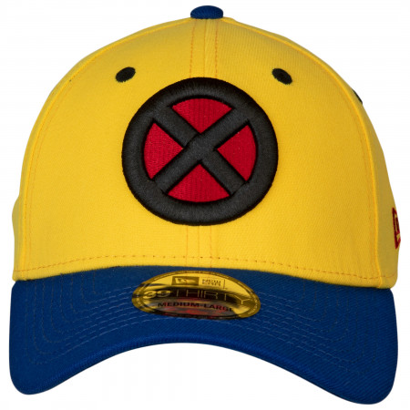 X-Men Symbol Wolverine Colorway New Era 39Thirty Fitted Hat