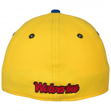 X-Men Symbol Wolverine Colorway New Era 39Thirty Fitted Hat