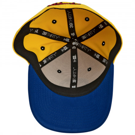 X-Men Symbol Wolverine Colorway New Era 39Thirty Fitted Hat