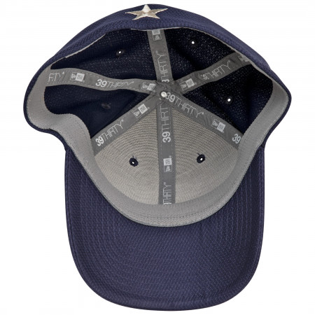 Winter Soldier Symbol Blue New Era 39Thirty Fitted Hat