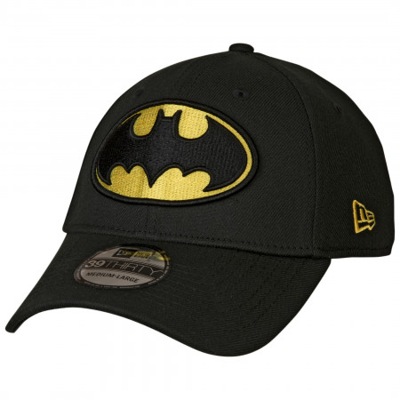 Batman Classic Symbol Color Block New Era 39Thirty Fitted Hat