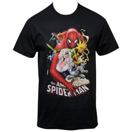 Marvel The Amazing Spider-Man Comic Cover T-Shirt