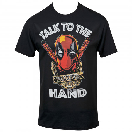 Marvel Deadpool Talk To The Hand T-Shirt