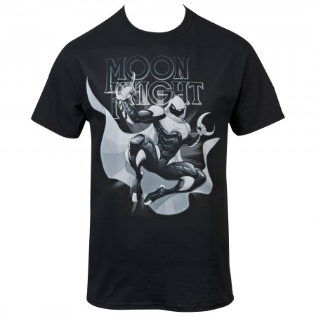 Marvel Moon Knight Character Attack T-Shirt