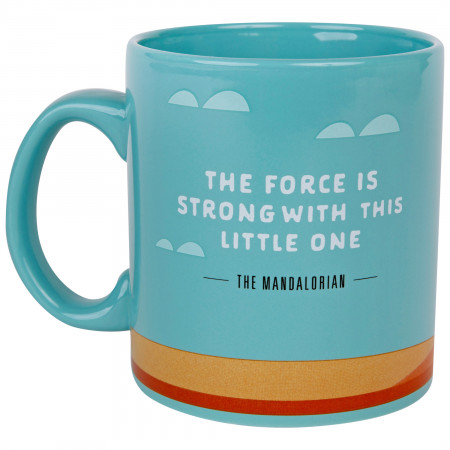 Star Wars The Mandalorian The Force Is Strong Mug