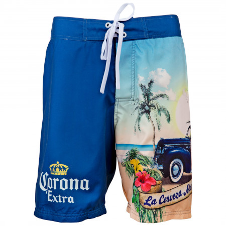 Corona Extra Crown Symbol and Beach Swimsuit